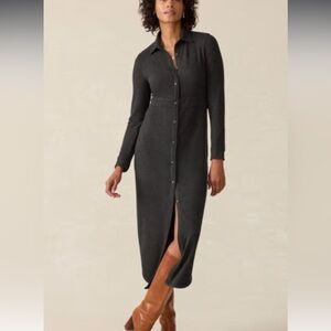 Faherty Legend Sweater Maxi Dress